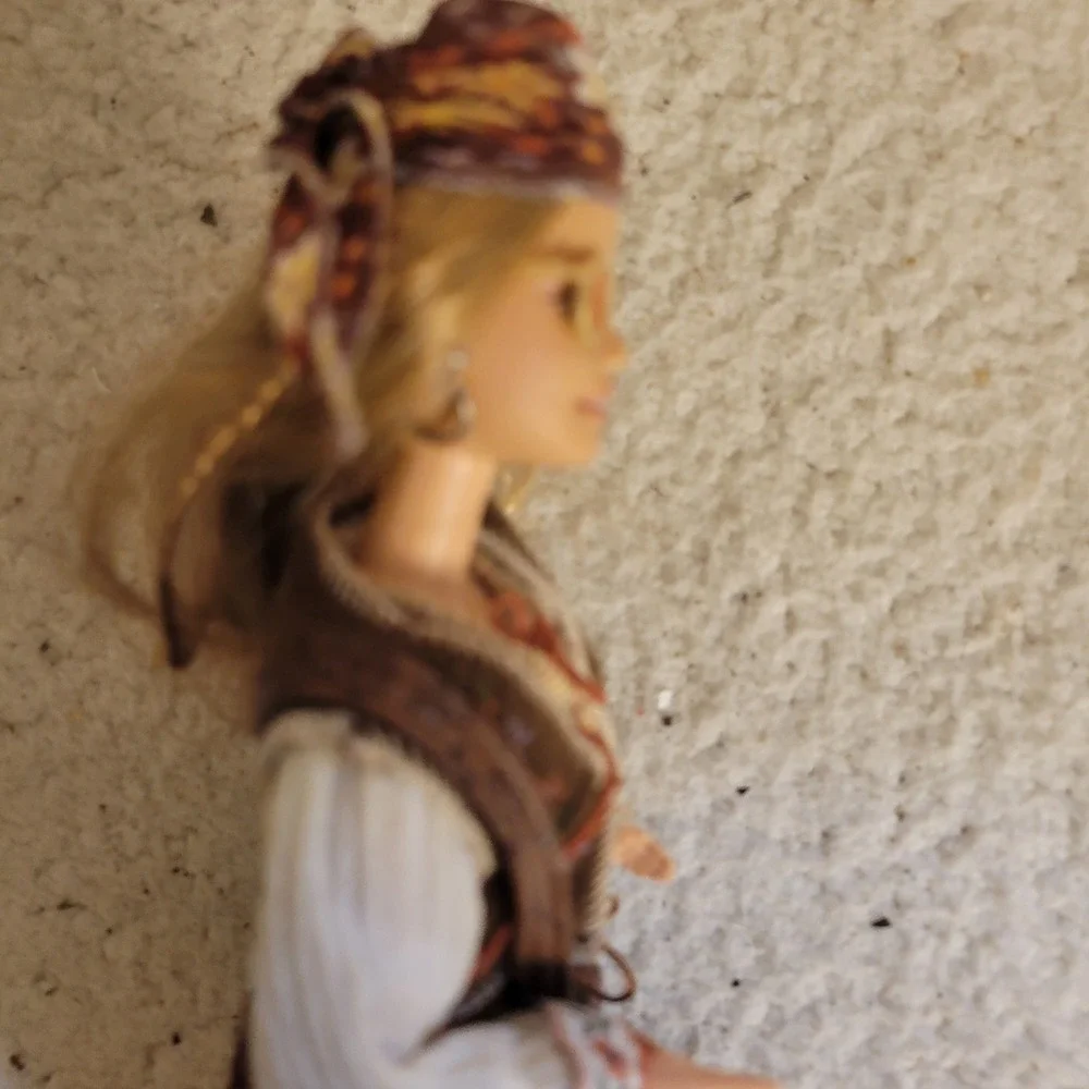 2000 Peace Love 70s Barbie #27677 Collector Doll Outfit Purse Sunglasses Loose